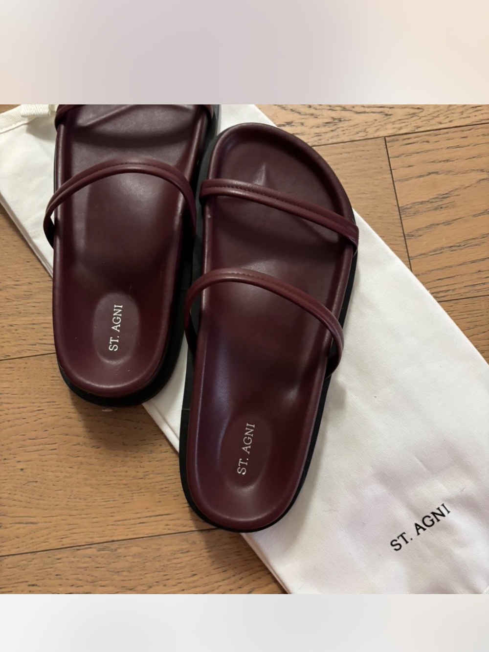 NWOT St Agni Sandals